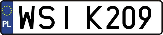 WSIK209