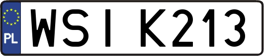 WSIK213