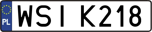 WSIK218