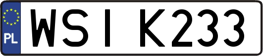 WSIK233