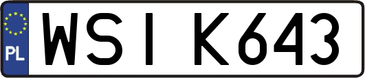 WSIK643