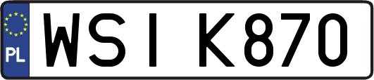 WSIK870
