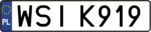 WSIK919