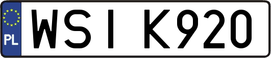 WSIK920