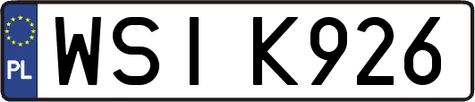 WSIK926