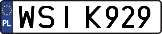 WSIK929