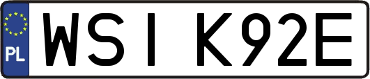 WSIK92E