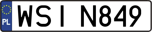 WSIN849