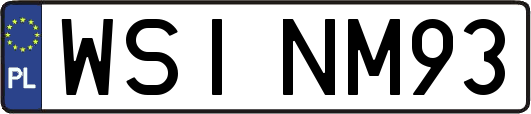 WSINM93