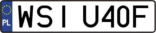 WSIU40F