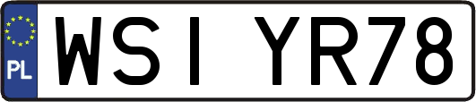 WSIYR78