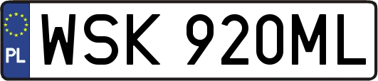 WSK920ML