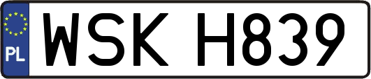WSKH839