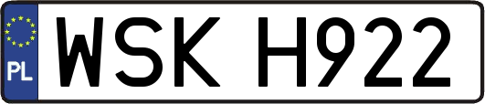 WSKH922