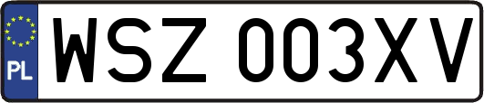 WSZ003XV