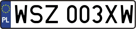 WSZ003XW