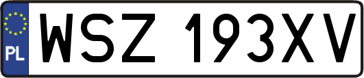 WSZ193XV