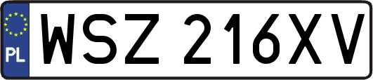 WSZ216XV