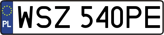 WSZ540PE