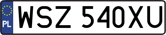 WSZ540XU