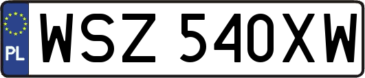 WSZ540XW