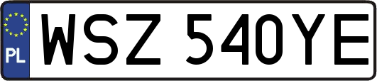 WSZ540YE