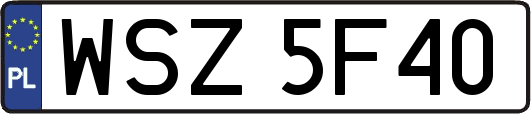 WSZ5F40