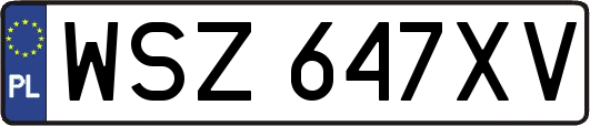 WSZ647XV
