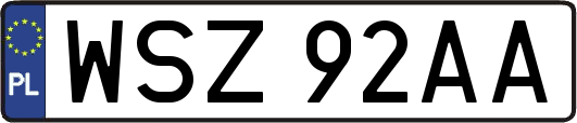 WSZ92AA