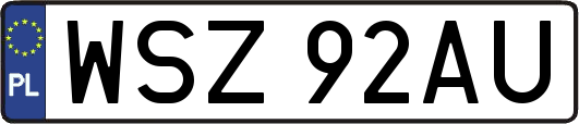 WSZ92AU