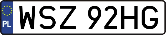WSZ92HG