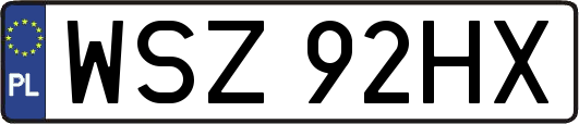 WSZ92HX