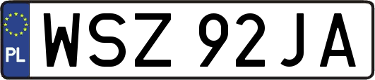 WSZ92JA
