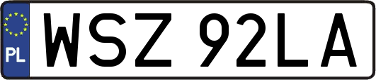 WSZ92LA