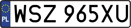 WSZ965XU