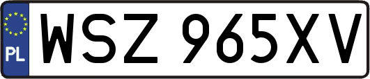WSZ965XV