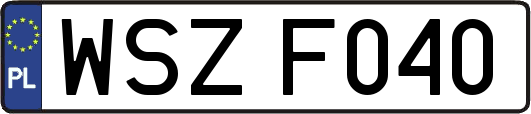 WSZF040