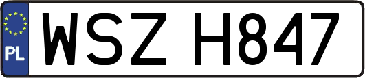 WSZH847