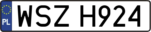 WSZH924
