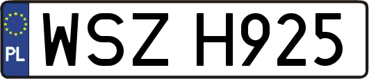 WSZH925