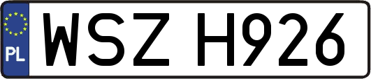 WSZH926