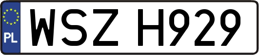 WSZH929