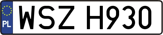 WSZH930