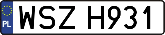WSZH931