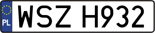 WSZH932