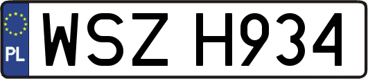 WSZH934