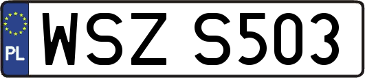 WSZS503
