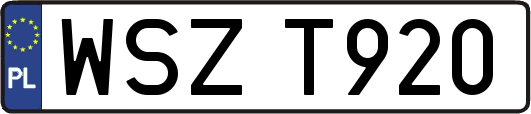 WSZT920