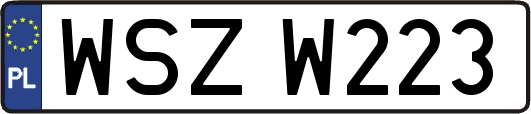 WSZW223