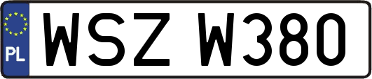 WSZW380
